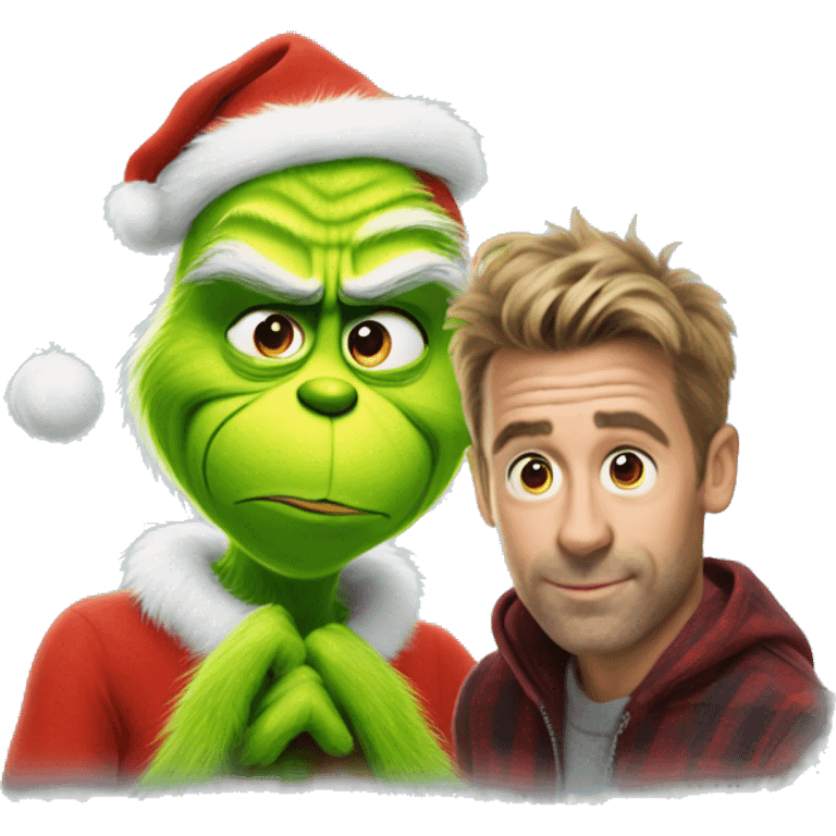 Grinch with Stanley  emoji