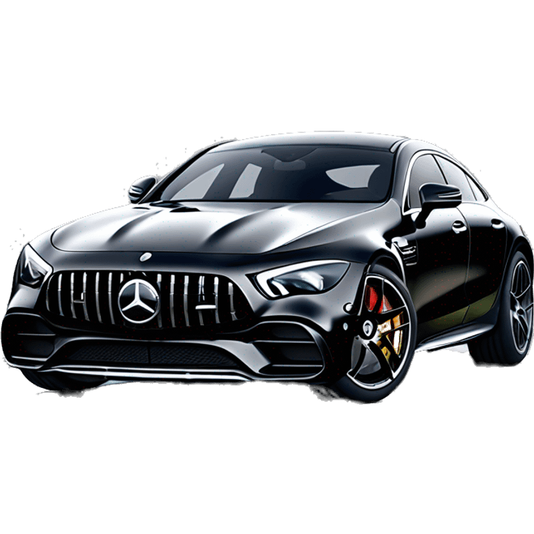 mercedes amg gt 63 s black emoji