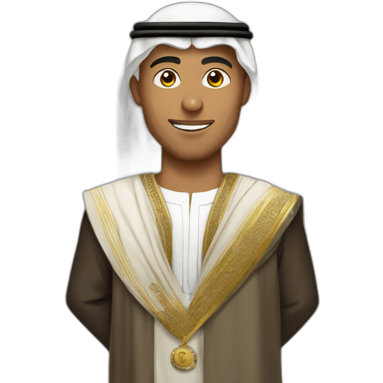 Ronaldo in arab dress emoji