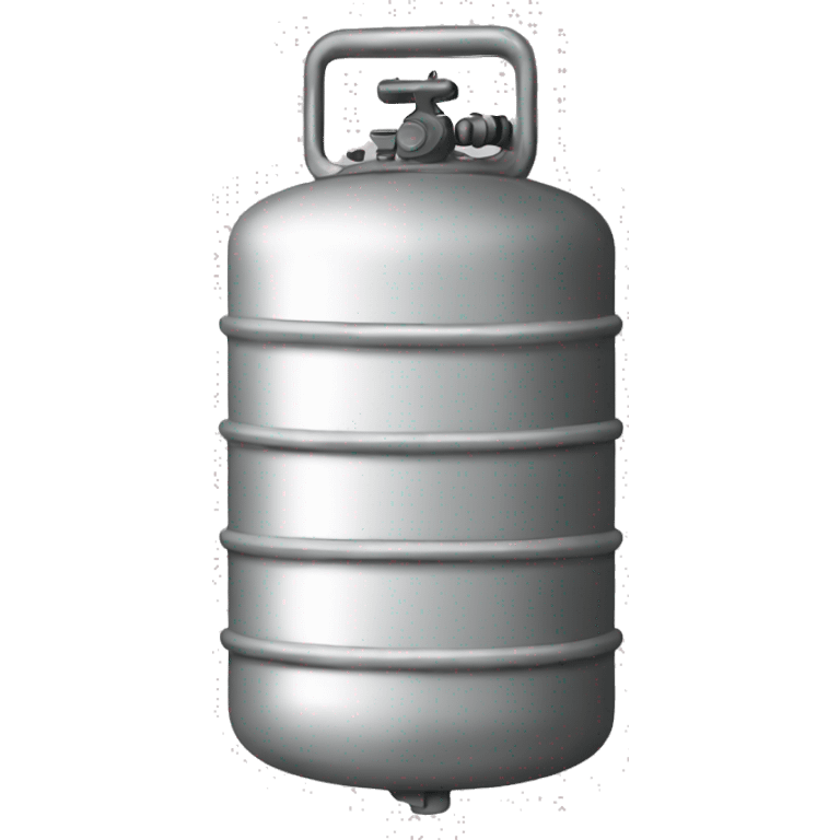 gas cylinder line art emoji