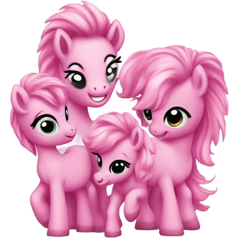 Pink pony club emoji