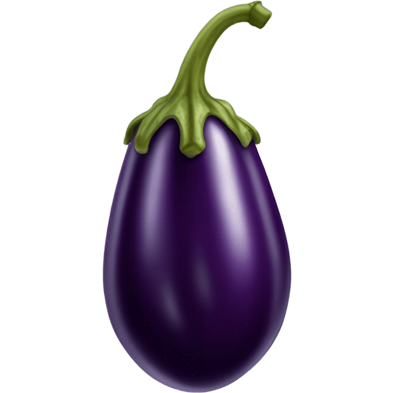 A wet eggplant  emoji