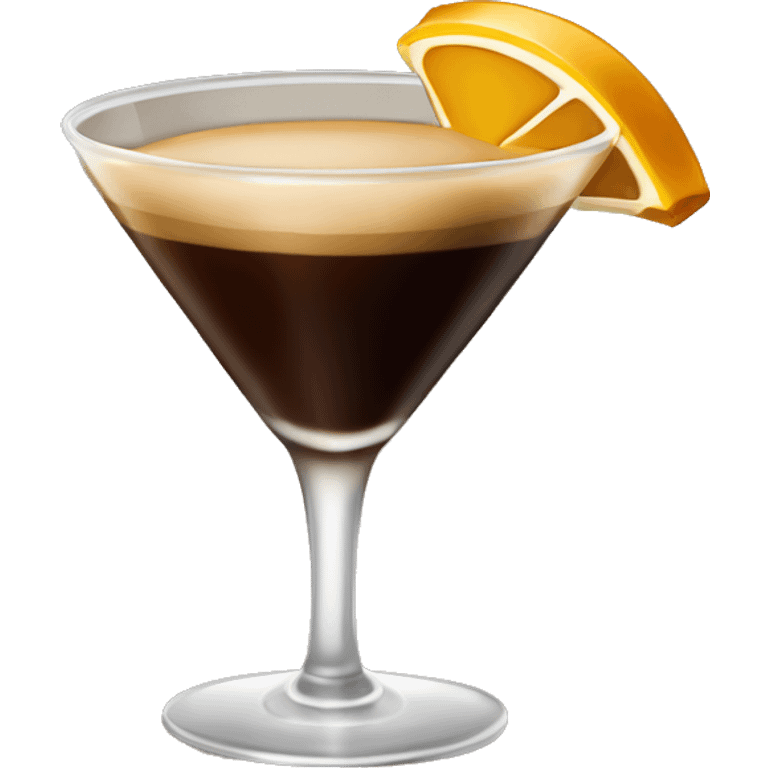 an espresso martini drink emoji