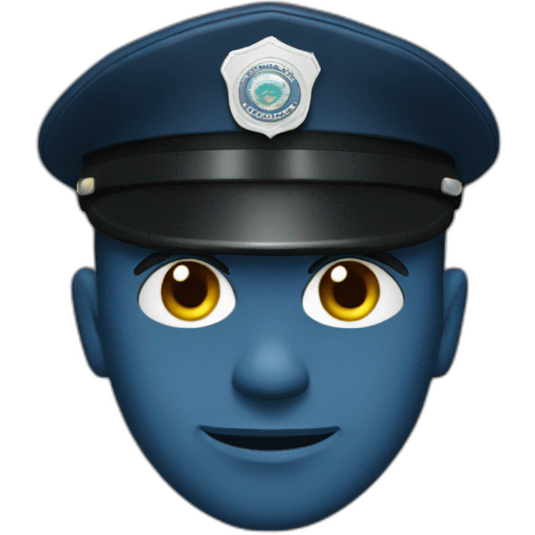 Policemen emoji