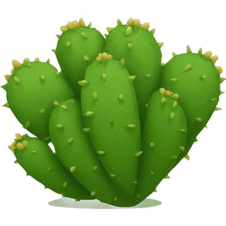 round Nopal emoji