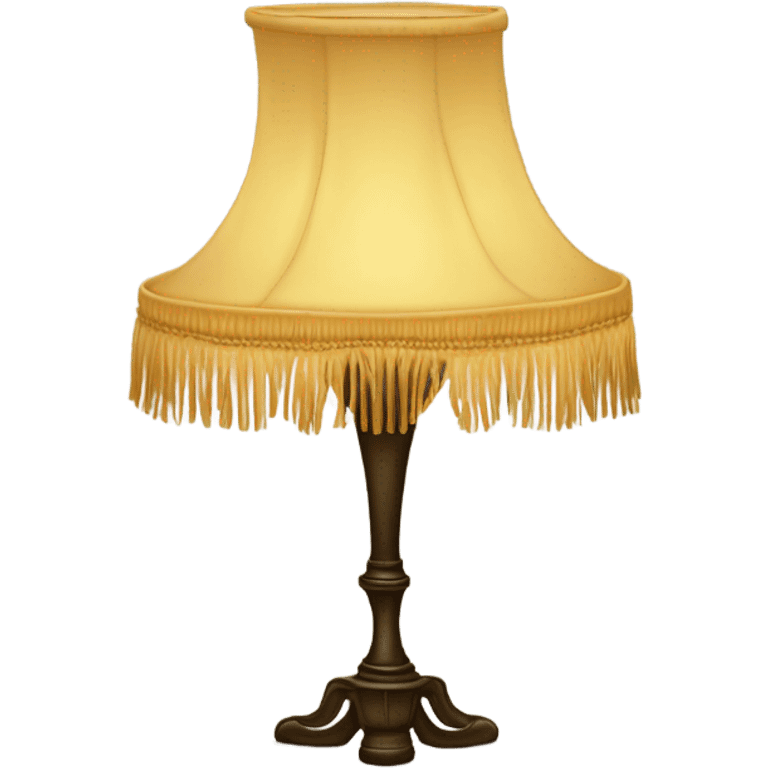 Leg lamp from the movie “A Christmas Story” emoji