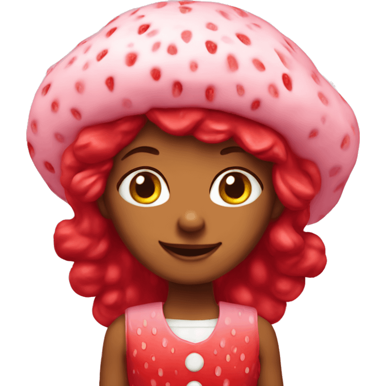 strawberry shortcake  emoji