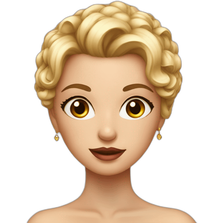 Girl in boudoir emoji