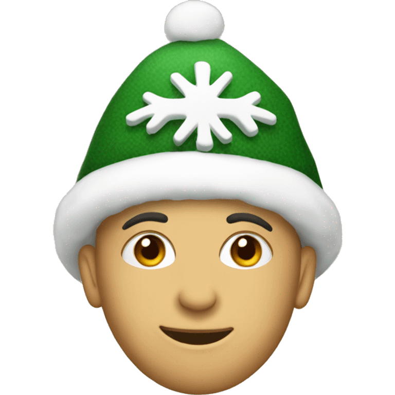 Weihnacht haube emoji