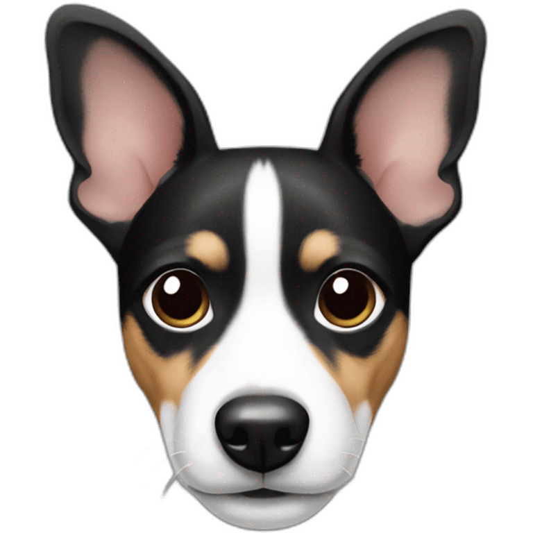 rat-terrier-dog-face-black-and-white emoji