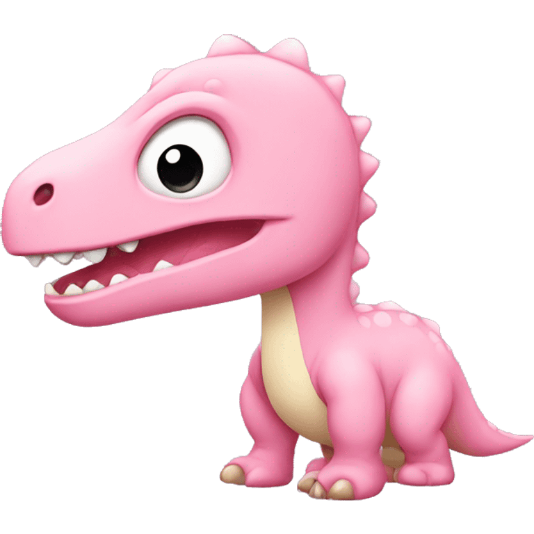 light pink dinosaur  emoji