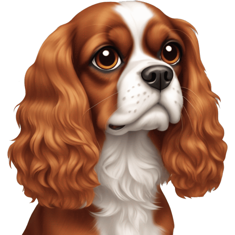 Cavalier king charles ruby emoji