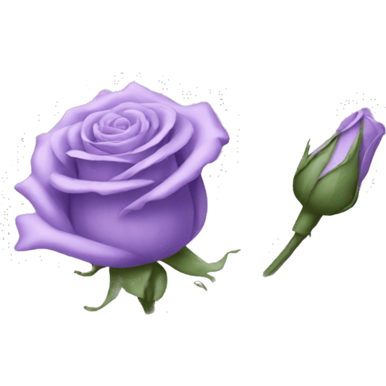 lavender rose emoji