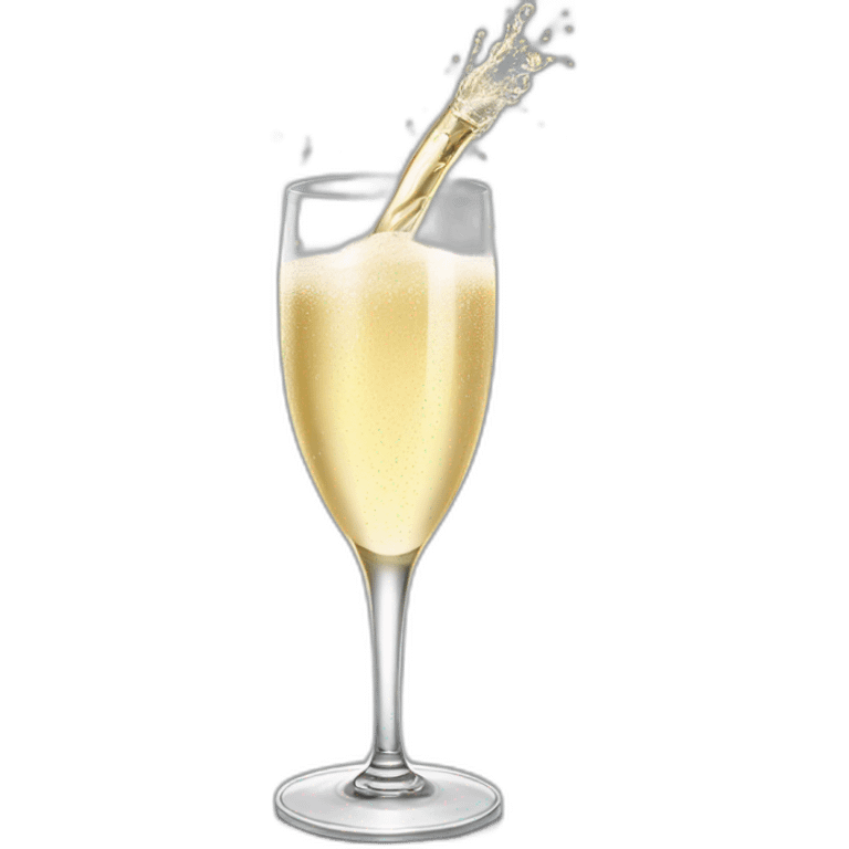 Champagne pour tous emoji