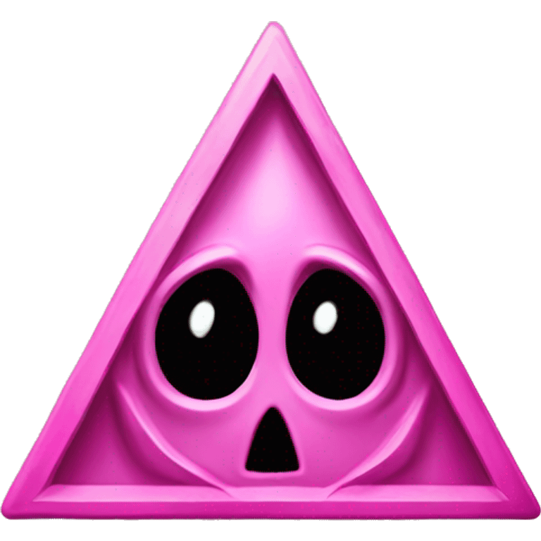 Pink Deathly hallows emoji