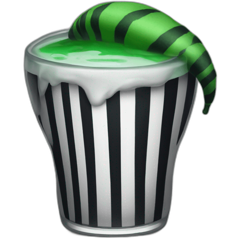 Beetlejuice drink beer emoji