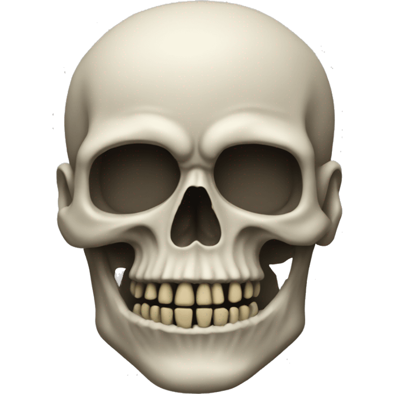 A baddie skull emoji emoji