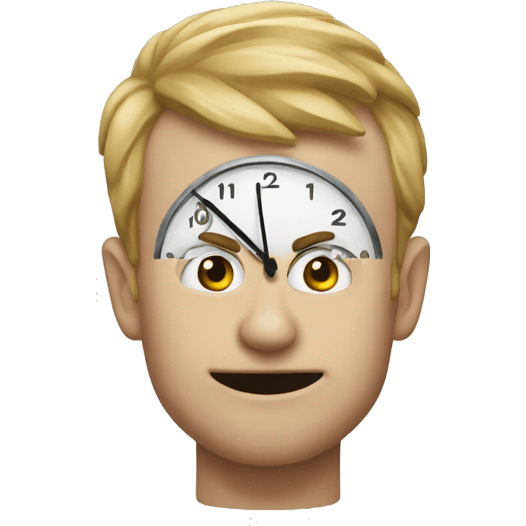 happ clock emoji