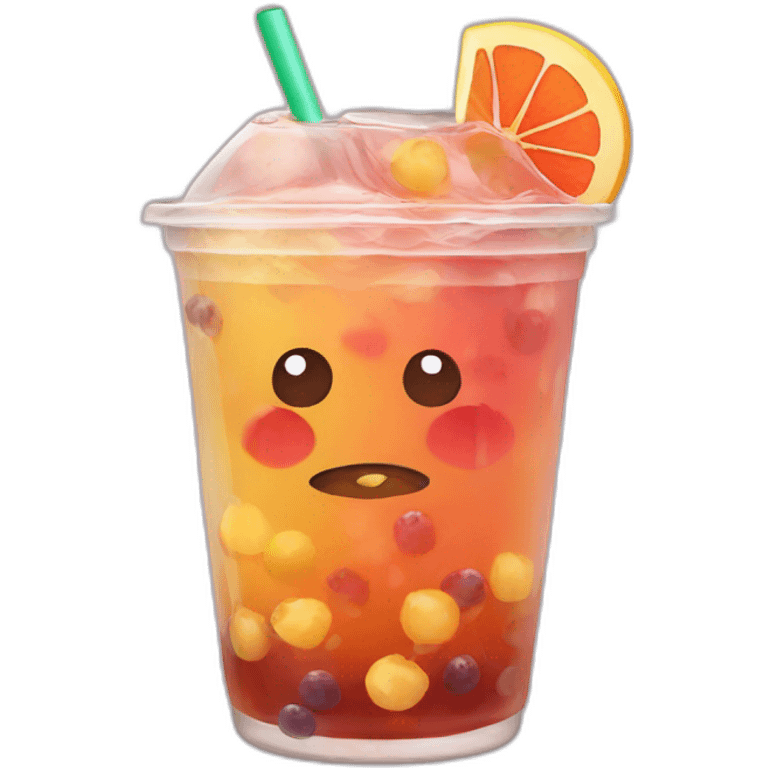 fruit tea boba emoji