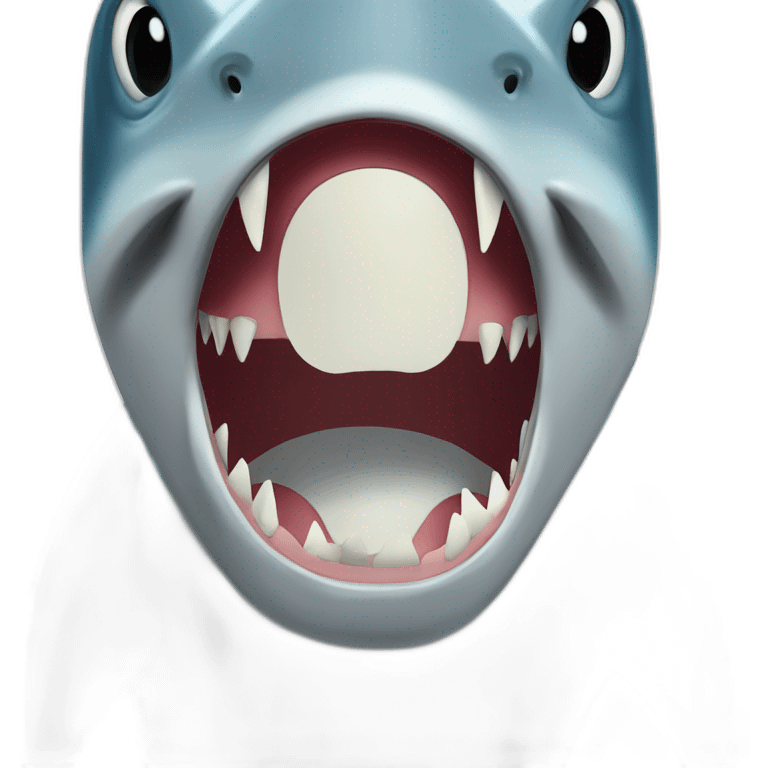 Requin méchant emoji