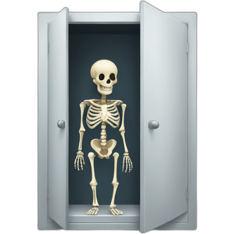 skeleton in the closet emoji