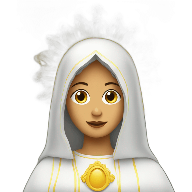 Virgen María emoji