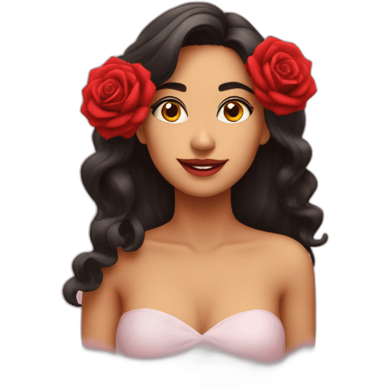 Rosa roja emoji