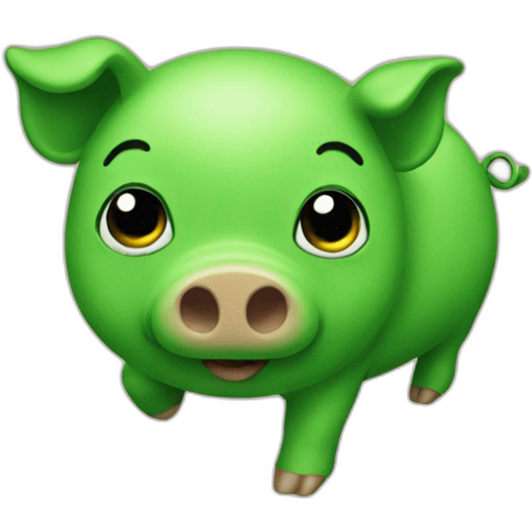 green pig emoji