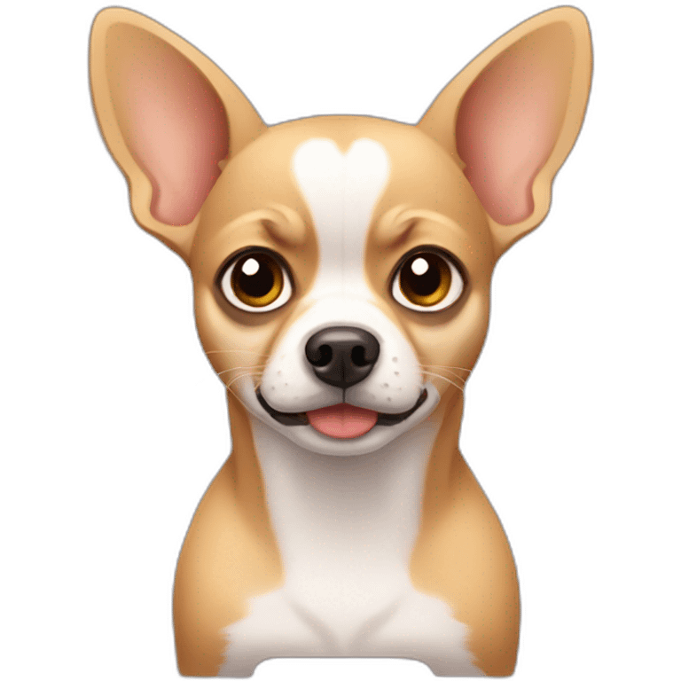 anxious chihuahua emoji