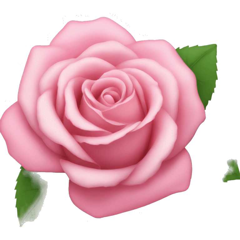 pretty pink rose emoji