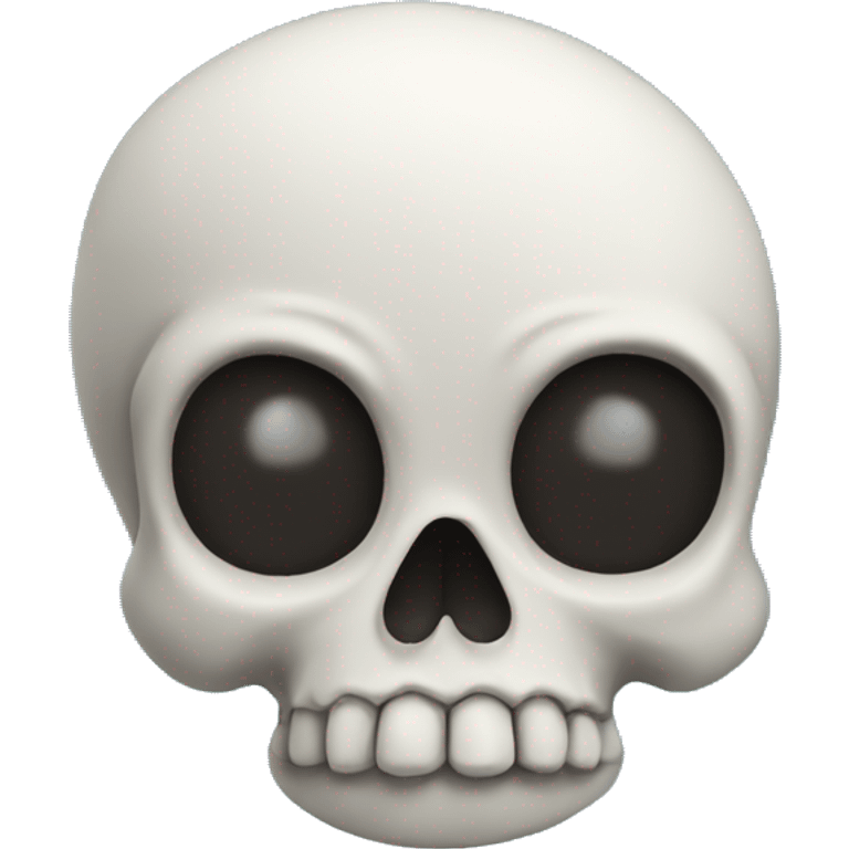 Skull with 4 clouds emoji