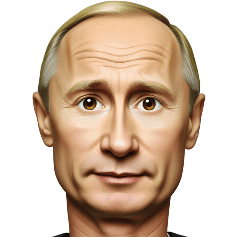 photorealistic president Putin emoji