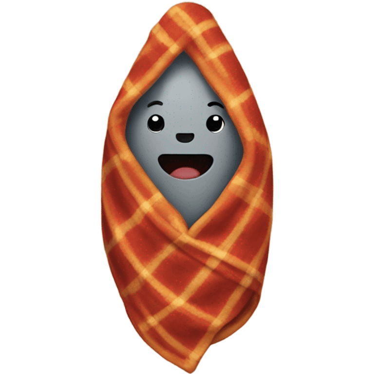 happy pepper in blanket emoji