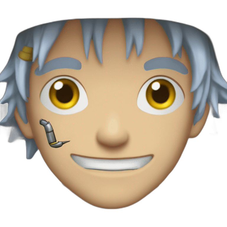 the cyborg shipwright Franky "One piece" emoji