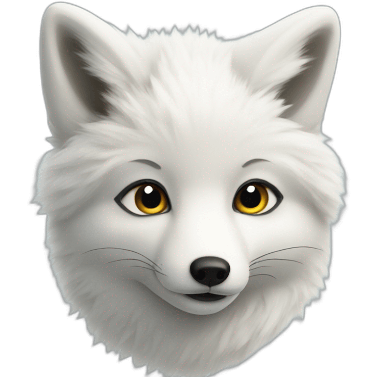 arctic fox emoji