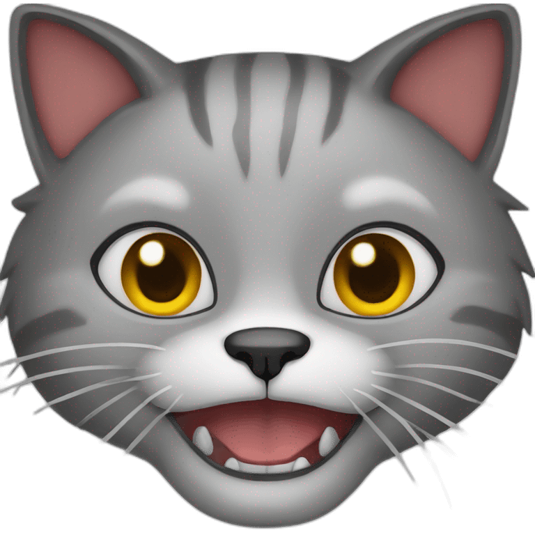 evil cat emoji