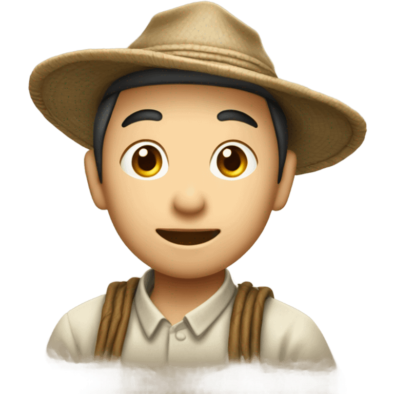 Chinese peasant 1950s emoji