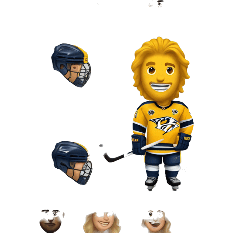 Nashville predators hockey  emoji