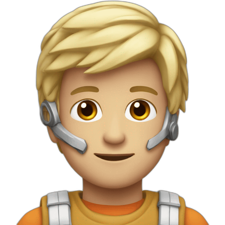 Boy with helmiy on rs200 emoji