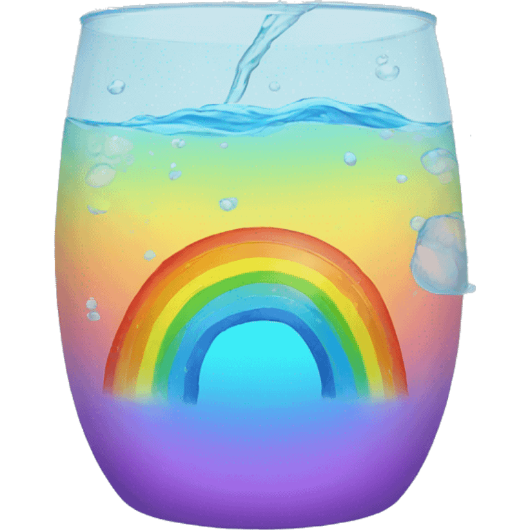 rainbow water emoji