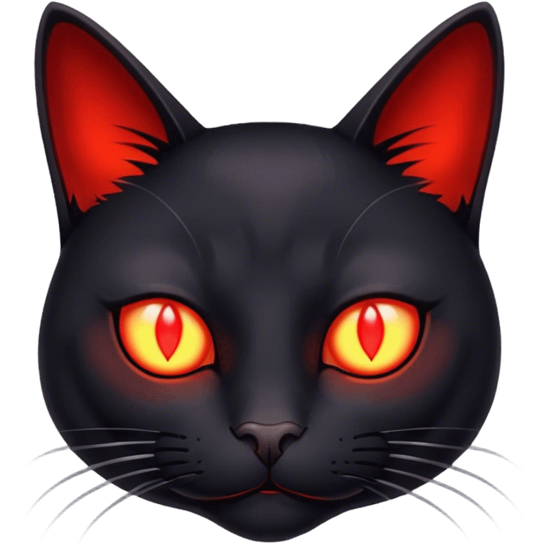 evil cat emoji