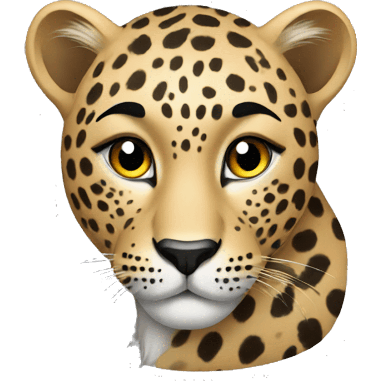 Leopard emoji