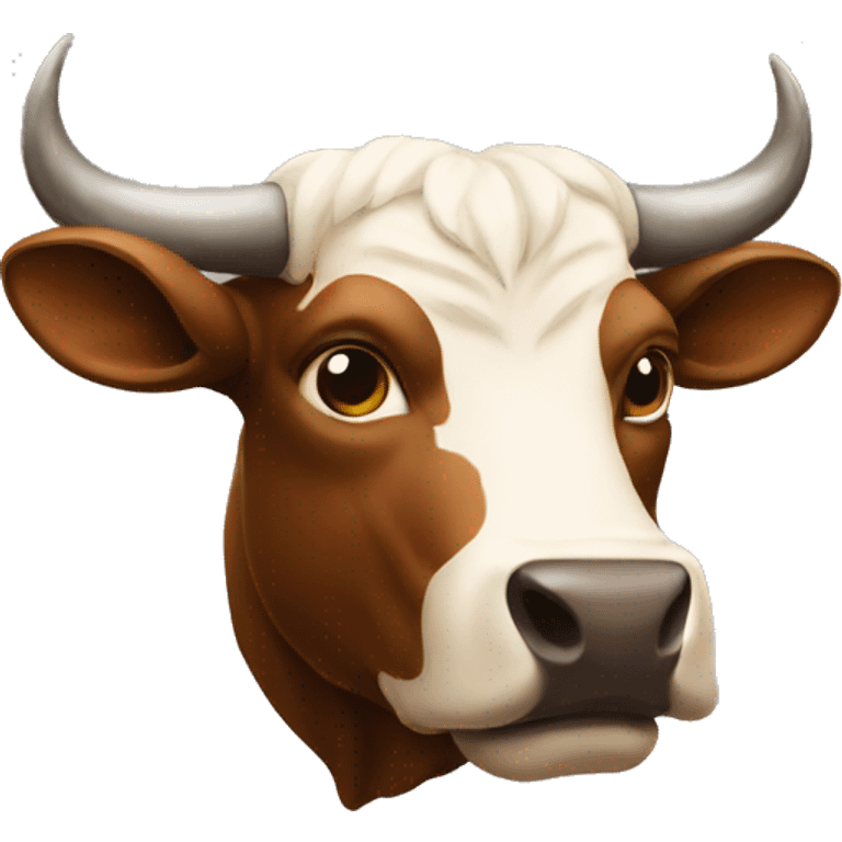 Bull heads emoji