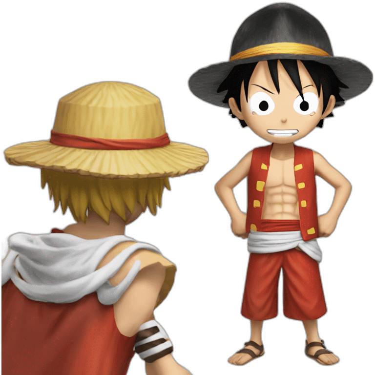 Luffy Vs Ussop emoji