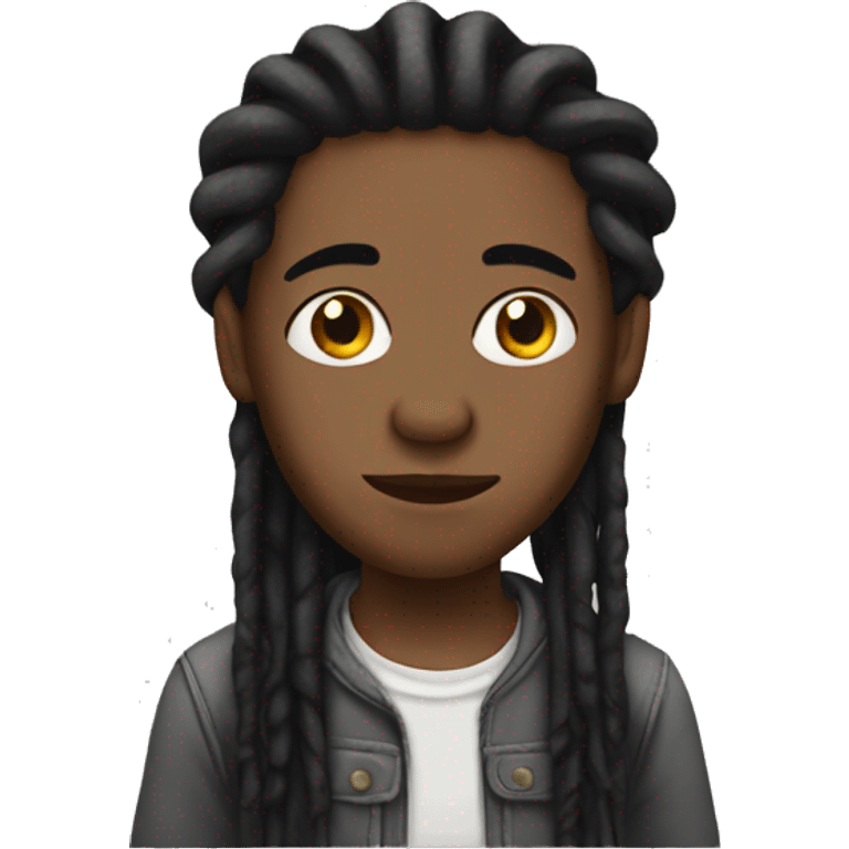 boy with dreads  emoji