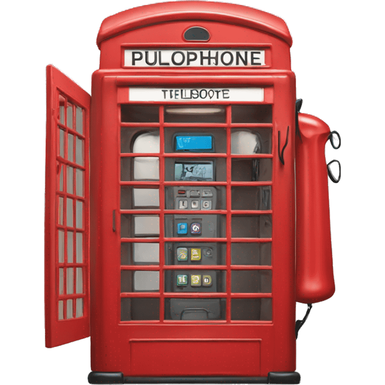 london public telephone emoji