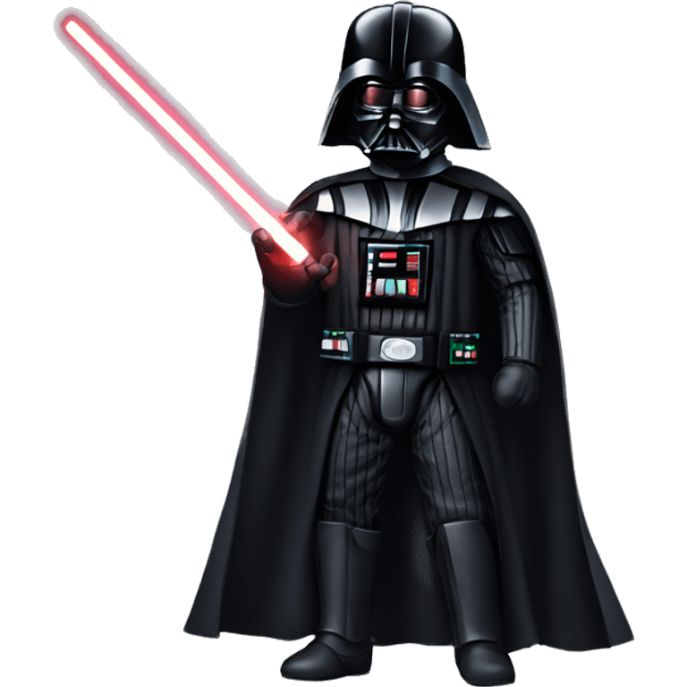 darth vader using the force emoji