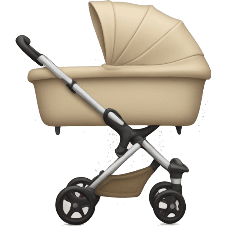 beige stroller emoji