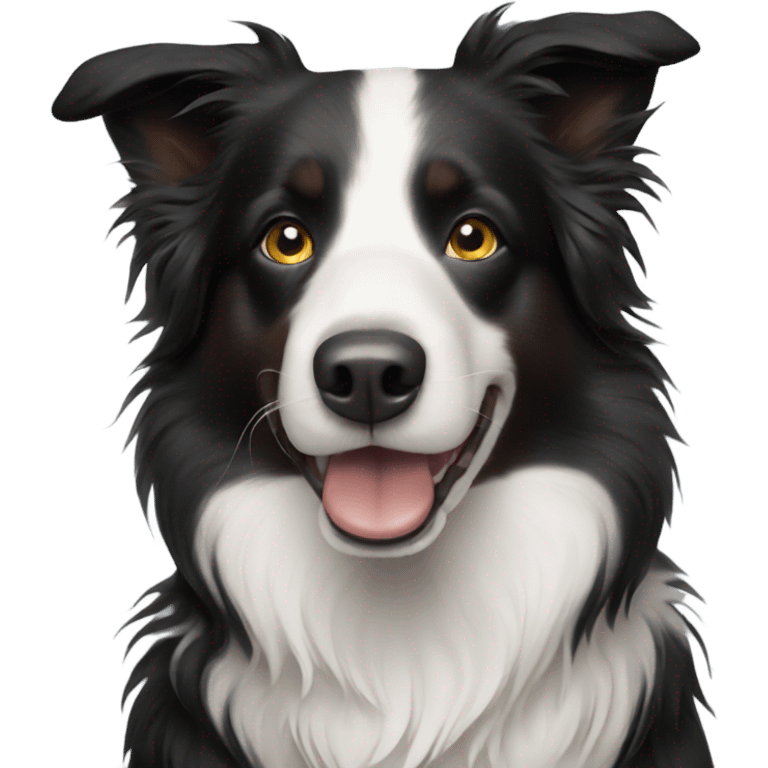 Border collie emoji