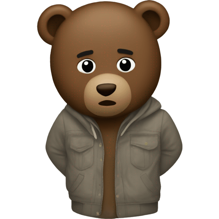 Kanye west bear emoji